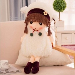 Lovely Phyllis Creative Birthday Gift for Children's Toy Dolls Plush Toys 17.7 inches (White) $28.55 Stuffed Animals & Teddy ...