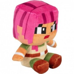 Minecraft Dungeons Mini Crafter Adriene Plush Stuffed Toy Multi-Colored 4.5" Tall $44.70 Stuffed Animals & Teddy Bears