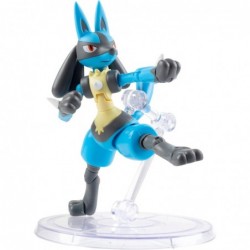 Pokémon 6" Lucario Articulated Battle Figure Toy with Display Stand - Officially Licensed - Collectible Pokemon Gift for Kids...