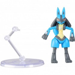 Pokémon 6" Lucario Articulated Battle Figure Toy with Display Stand - Officially Licensed - Collectible Pokemon Gift for Kids...