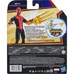 Marvel 6-Inch Mystery Web Gear Upgraded Black and Red Suit Action Figure Includes Mystery Web Gear Armor Accessory and Charac...