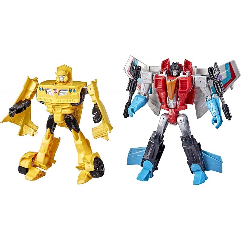 Toys Heroes and Villains Bumblebee and Starscream 2-Pack Action Figures - for Kids Ages 6 and Up 7-inch (Amazon Exclusive) $4...