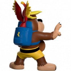 Banjo Kazooie Vinyl Figure 4.5” Action Figure Banjo The Bear with his Friend Kazooie The red Bird - Youtooz Banjo Kazooie Col...