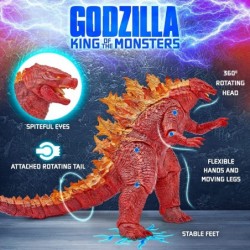 Godzilla Toy - King of The Monsters Figure (2022) - Monster Series Toy - Burning Godzilla - Godzilla Movie Action Figure - Go...