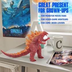 Godzilla Toy - King of The Monsters Figure (2022) - Monster Series Toy - Burning Godzilla - Godzilla Movie Action Figure - Go...