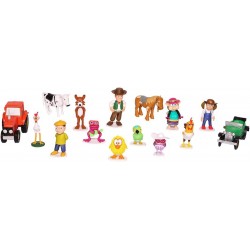 La Granja de Zenon Adventure Action Figures Set 15 Collectible Action Figures Toys for Kids $83.96 Action Figures