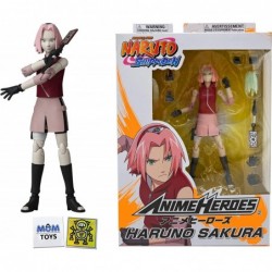 Bandai Naruto Anime Heroes Haruno Sakura Toy Action Figure Toy Bundle with 2 My Outlet Mall Stickers $91.94 Action Figures