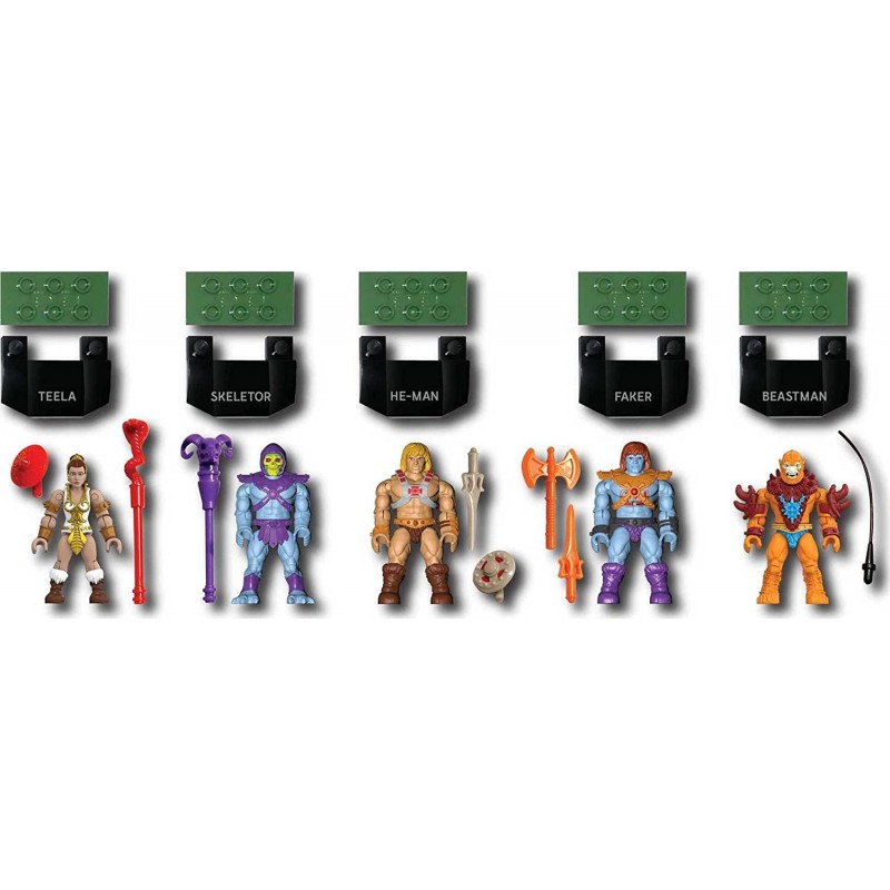 Construx Heroes Battle For Eternia Collection Micro Action Figure Building Set $40.07 Action Figures