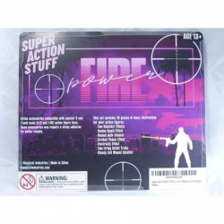 19 Piece Firepower Series Action Figure Accessories 1:12 for Five Six and Seven inch Scale Action Figures. Includes Muzzle Fl...