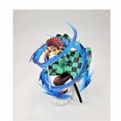 Tanjiro Demon Slayer Action Figure with Cyclone $78.35 Action Figures