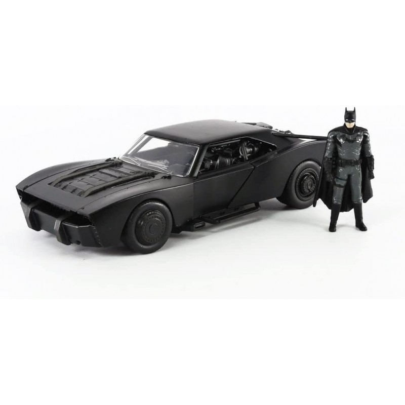 DC Comics 1:24 The Batman Batmobile Die-cast Car w/ 2.75" Batman Figure Toys for Kids and Adults $43.34 Action Figures