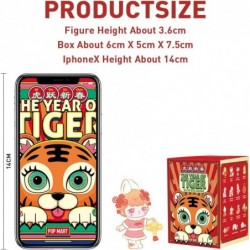 The Year of Tiger Series Badge 3PC Exclusive Action Figure Box Toy Bulk Box Popular Collectible Art Toy Cute Figure Creative ...