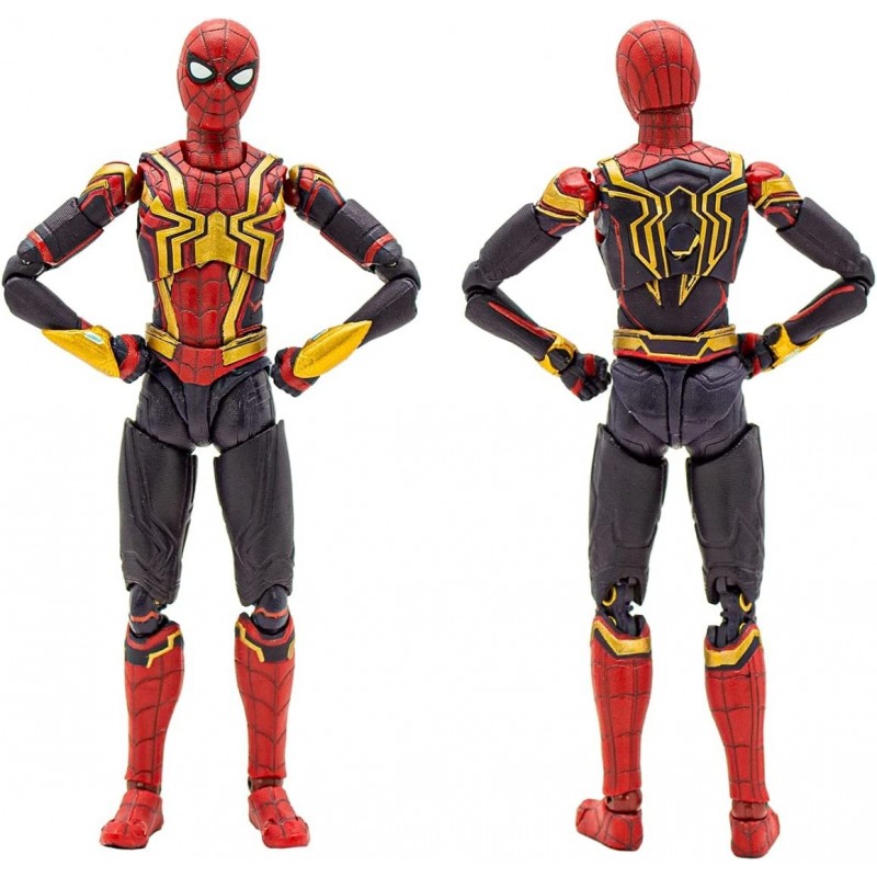 Superhero Toy No Way Home Articulated Action Figure with Replacement Hands Spider Hero Man $43.79 Action Figures