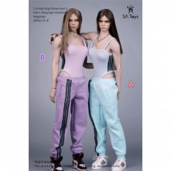 1/6 Scale Figure Doll Clothes Hat+Top+Pants Outfit Costume for 12 inch Female Action Figure Phicen/TBLeague CM124(Purple) $79...