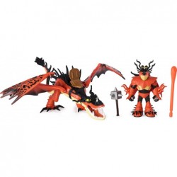 DreamWorks Dragons Hookfang and Snotlout Dragon with Armored Viking Figure for Kids Aged 4 and Up $45.42 Action Figures