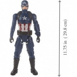 Marvel Endgame Titan Hero Series Captain America 12 Inch Action Figure with Power FX Port $25.30 Action Figures