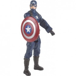 Marvel Endgame Titan Hero Series Captain America 12 Inch Action Figure with Power FX Port $25.30 Action Figures