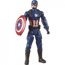 Marvel Endgame Titan Hero Series Captain America 12 Inch Action Figure with Power FX Port $25.30 Action Figures