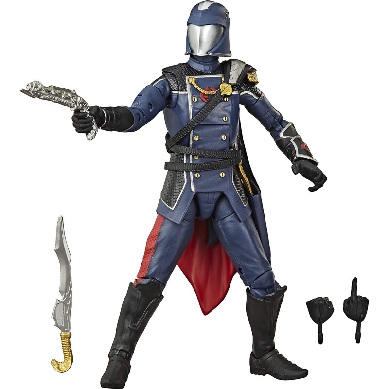 G.I. Joe Classified Series Cobra Commander Action Figure 06 Collectible Premium Toy Multiple Accessories 6-Inch Scale Custom ...