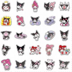 Cartoon Stickers 100pcs Cute Kuromi Stickers Pack Waterproof Vinyl Stickers for Kids Girls Adults Laptop Skateboard $13.81 Ki...