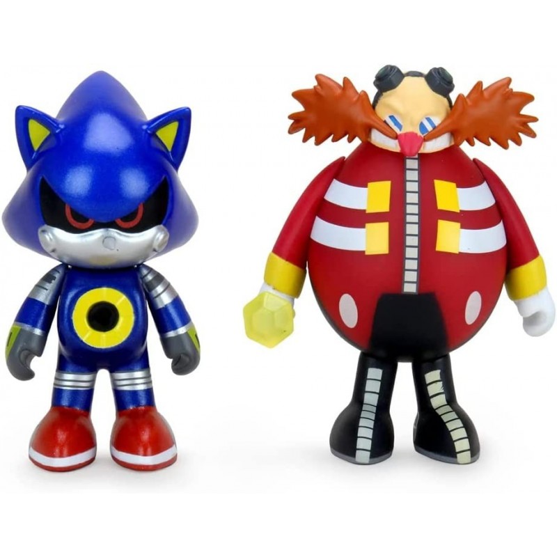 Kidrobot Metal Sonic & Dr Eggman Vinyl Mini Figures $54.41 Action Figures