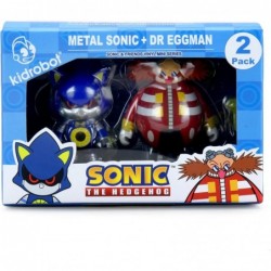 Kidrobot Metal Sonic & Dr Eggman Vinyl Mini Figures $54.41 Action Figures