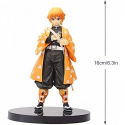 Zenitsu Figure 6.3 Inch Demon Slayer Figure Premium Kimetsu No Yaiba Action Figure Handmade Kamado Nezuko Figure Statue Anime...