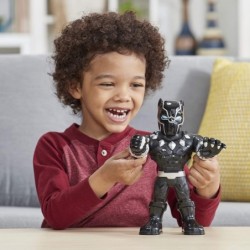 Marvel Super Hero Adventures Mega Mighties Black Panther Collectible 10" Action Figure Toys for Kids Ages 3 & Up $46.85 Actio...