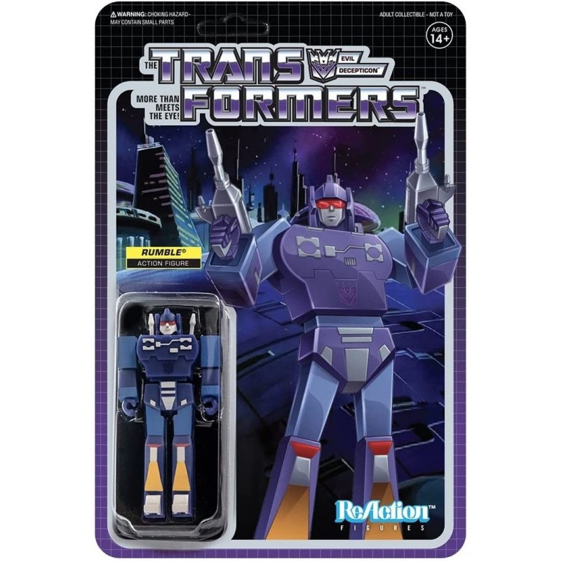 Super 7 Transformers: Wave 2 - Rubmle Reaction Figure $24.84 Action Figures