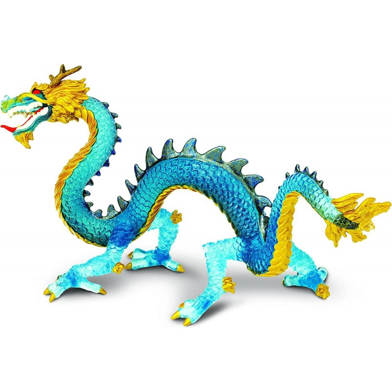 Safari Ltd Krystal Blue Dragon $28.39 Kids' Play Dinosaur & Prehistoric Creature Figures