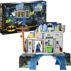 Batman 3-in-1 Batcave Playset with Exclusive 4-inch Batman Action Figure and Battle Armor Gift Ideas for Your Holiday Toy Lis...