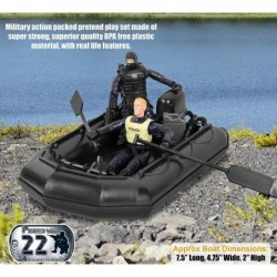 Click N’ Play Army Action Figures and Military Police Elite SWAT Patrol Team Play Set 32-Piece Play Set & Accessories 3 SWAT ...