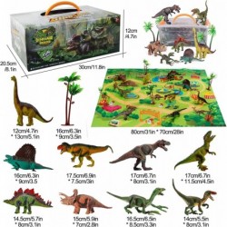 Toddler Dino Toy Dinosaur Figure with Play Mat - Dinosaur Toys Playset for Kids Realistic Toy Dinosaur Playset for Dino Lover...