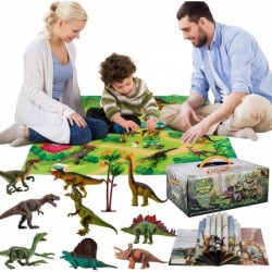 Toddler Dino Toy Dinosaur Figure with Play Mat - Dinosaur Toys Playset for Kids Realistic Toy Dinosaur Playset for Dino Lover...