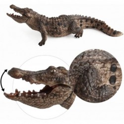 2 Pcs Simulated Crocodiles Model Figure Toy Realistic Alligator Figurines Collection Playset Science Educational Props $20.38...