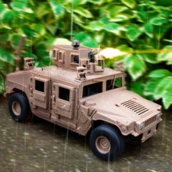 M1114 Up-Armored Humvee – Vehicle Playset with Action Figure and Realistic Accessories | 9 Piece Military Toy Set for Kids – ...