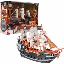 Detailed Pirate Boat Ship Adventure Playset Pirate Fun Toy Party Favors 10 $29.32 Play Figure Playsets