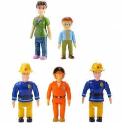 Fireman Sam 5 Figures Norman Elvis Dilys and Pilot Tom. $45.56 Play Figure Playsets