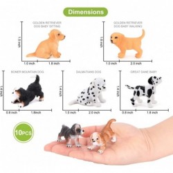 Dog Figurines Animal Toys 10PCS Mini Puppy Figures for Kids Toddlers Decorations Preschool Educational Cake Topper Set $23.50...