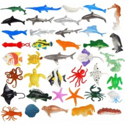 Sea Animals Toys for Kids 40 Pack Vinyl Plastic Ocean Animals Figures for Birthday Easter Egg Filler Cupcake Toppers $16.15 P...