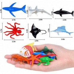 Sea Animals Toys for Kids 40 Pack Vinyl Plastic Ocean Animals Figures for Birthday Easter Egg Filler Cupcake Toppers $16.15 P...