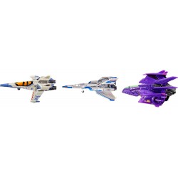 Disney Pixar Lightyear Hot Wheels Fleet Starship 3-Pack Officially Licensed Starships from Lightyear Toy for Kids 3 Years & O...