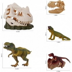 Dinosaur Skeleton Spray Model Playsets Tyrannosaurus rex Lizard Archaeopteryx Figure Big Dinosaur Skull Small Dinosaur Skull ...