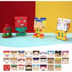 26 Pieces Alphabet Robots Alphabots ABC Letter Learning Toys for Kids Transforming Action Figure with Fun Little Box Preschoo...