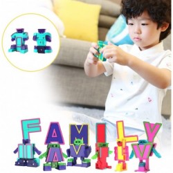 26 Pieces Alphabet Robots Alphabots ABC Letter Learning Toys for Kids Transforming Action Figure with Fun Little Box Preschoo...