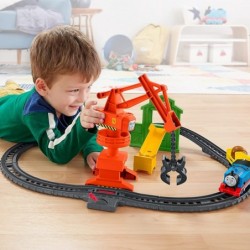 Cassia Crane & Cargo Set motorized train and track set for preschoolers ages 3 years & older $53.30 Play Figure Playsets