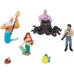 Disney 6 Piece The Little Mermaid Figurine Play Set $56.74 Play Figure Playsets