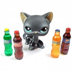 Compatible with Littlest Pet Shop LPS Accessories Food Drink Soda Pop 4 pc. Lot Set PET NOT Included (4 pc Soda Pop) $13.38 P...