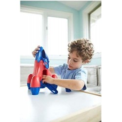 Rocket Red/Blue CB - 4 Piece Pretend Play Motor Skills Kids Toy Vehicle. No BPA phthalates PVC. Dishwasher Safe Recycled Plas...