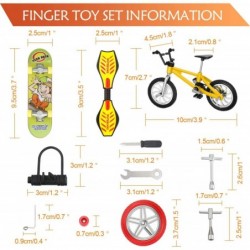 Super Poor Quality --0.1 Pieces Mini Finger Toys Set Finger Skateboards for Kids Mini Finger Bikes Tiny Swing Board with Repl...